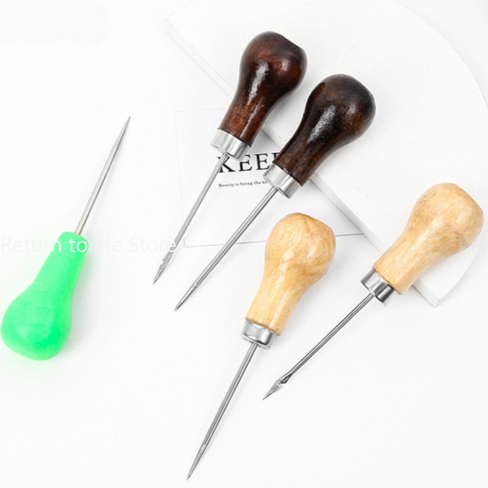 Leatherwork Awl - 1pc Awl Pricker Hole Maker Cone