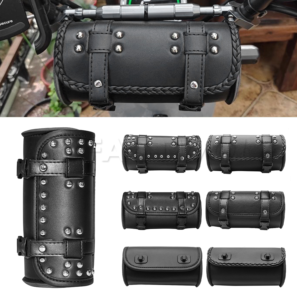 Leatherwork Tools - Motorcycle Fork PU Leather Travel Pouch