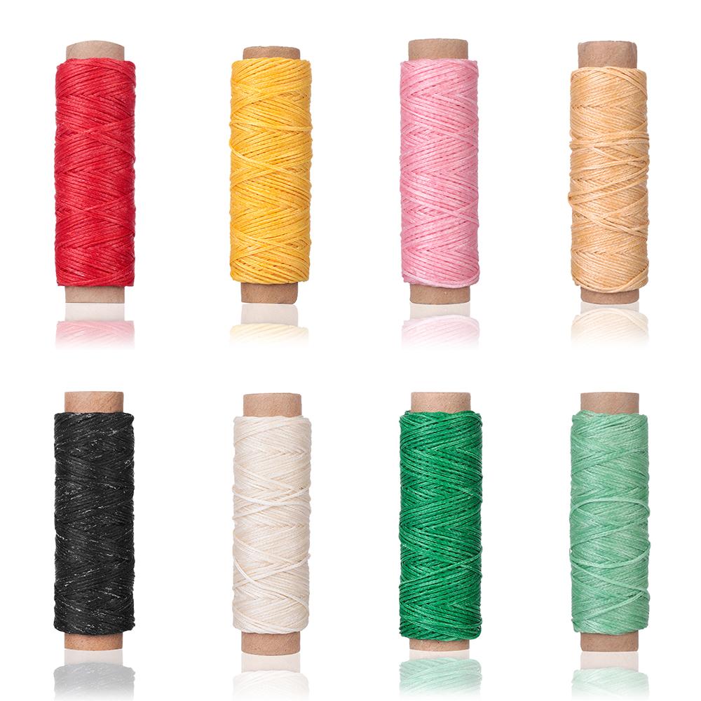 Leatherwork Tools - 30m/roll Waxed Thread Cotton Cord String