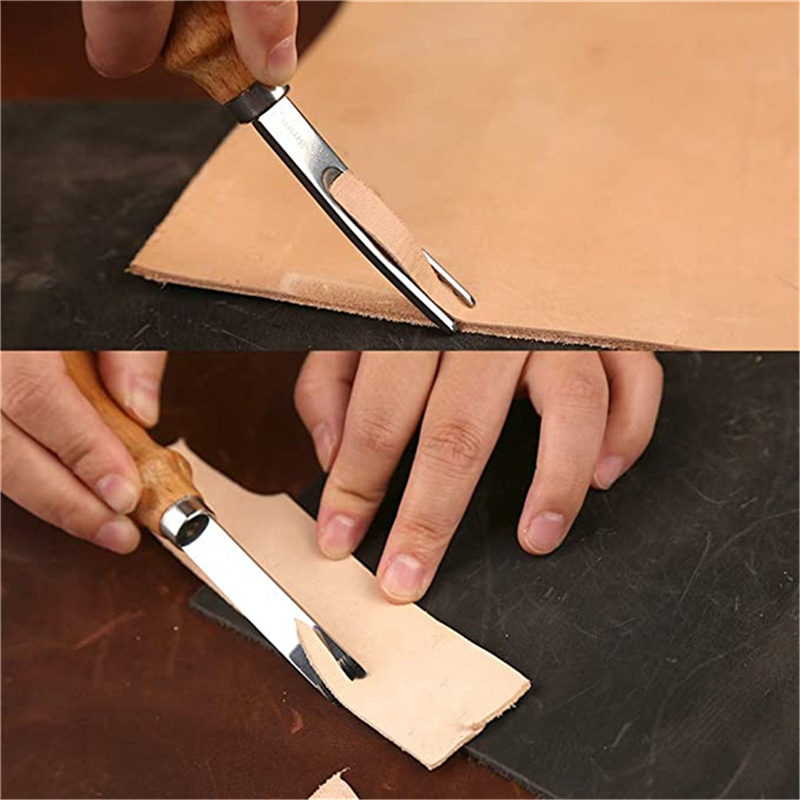 Leatherwork Tools - Practical Leather Craft Edge Beveler Skiving