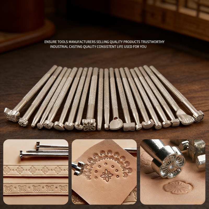 Leatherwork Tool Kit - Craftsmanship DIY Leather Tools Leather Carving