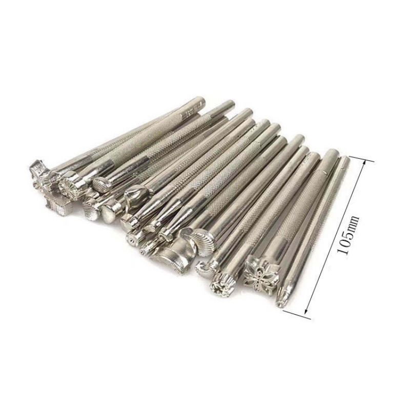 20Pcs Leather Stamping Tools L - đánh giá và giá Leatherwork Tool Kit