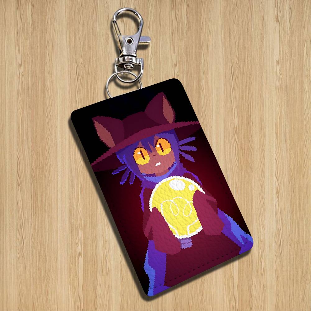 cute Niko game OneShot Holder  - đánh giá và giá Leatherwork Keychain