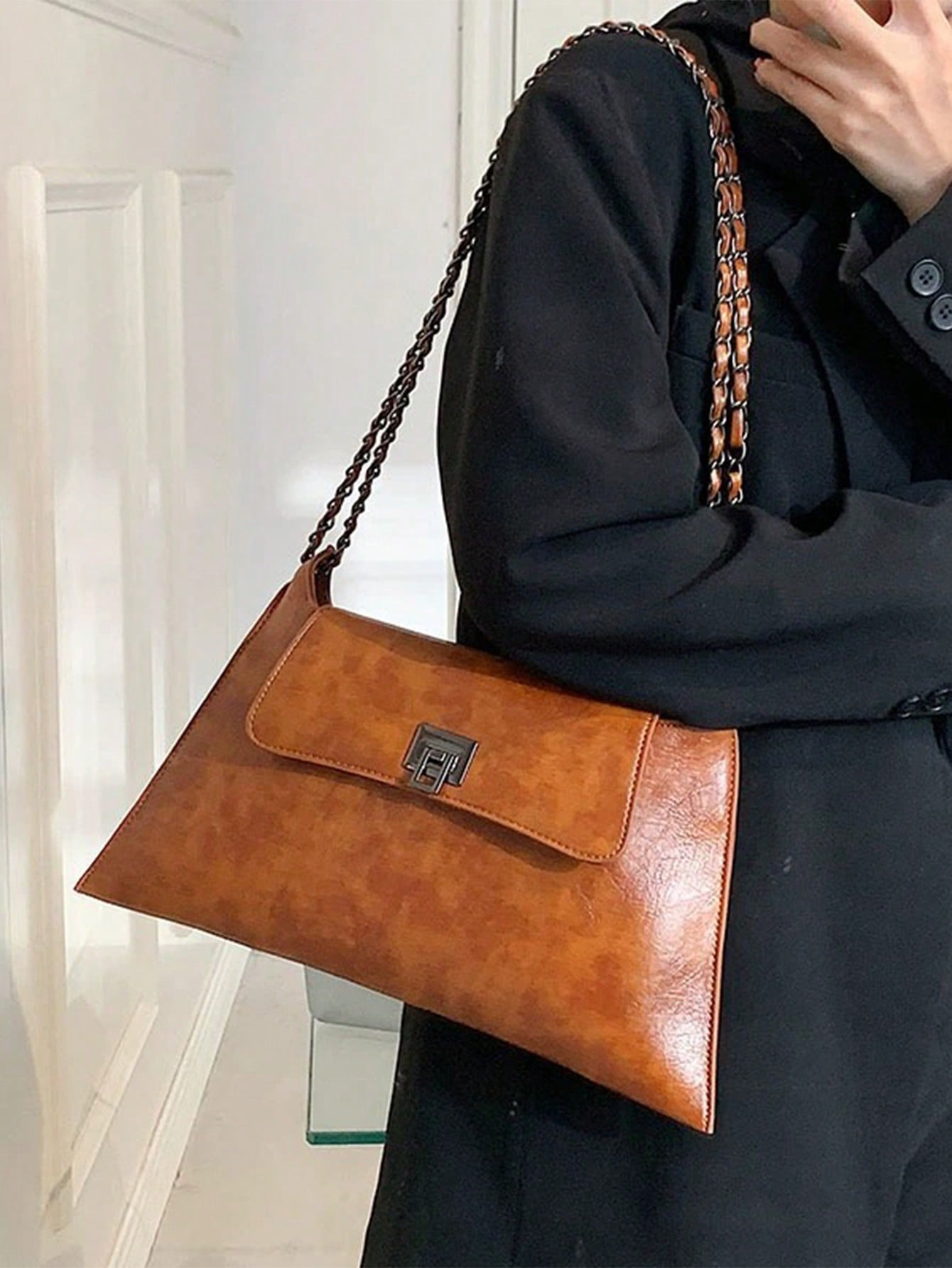 Shoulder Bag Handbag/Elegant F - đánh giá và giá Leatherwork Workshop