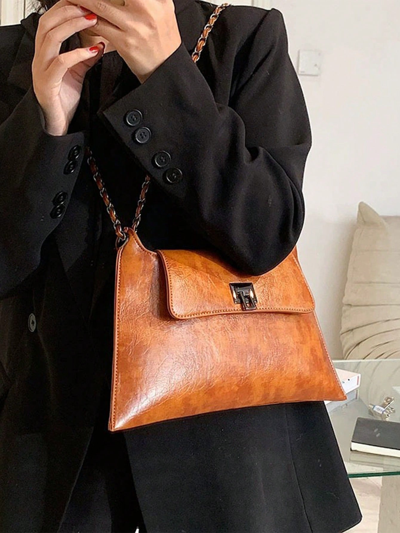 Shoulder Bag Handbag/Elegant F - đánh giá và giá Leatherwork Workshop