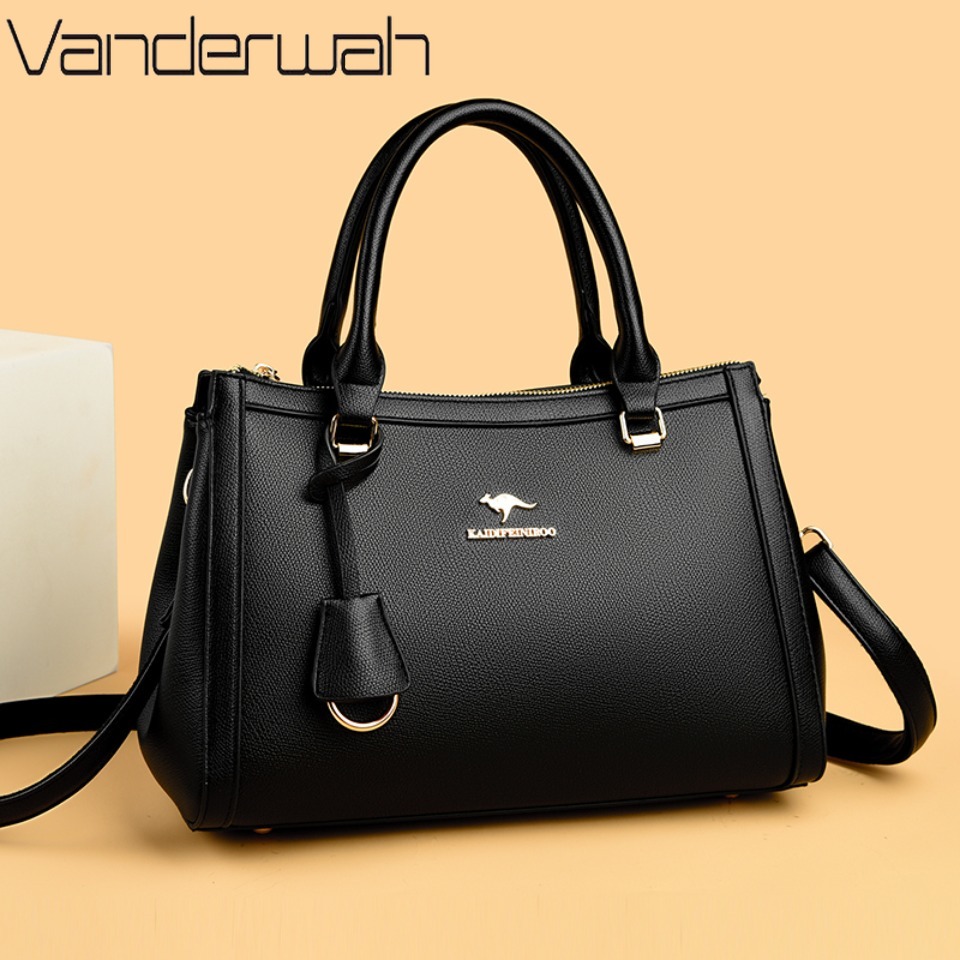 Kangaroo Brand Soft Pu Leather - đánh giá và giá Leather Work Handbags