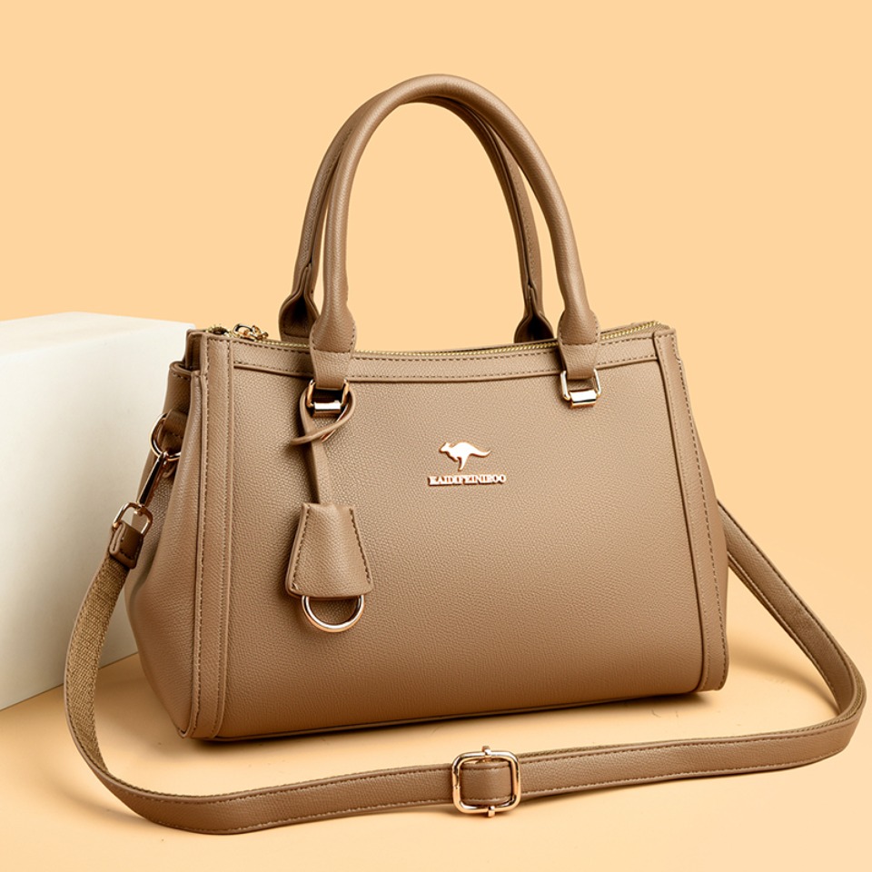 Kangaroo Brand Soft Pu Leather - đánh giá và giá Leather Work Handbags