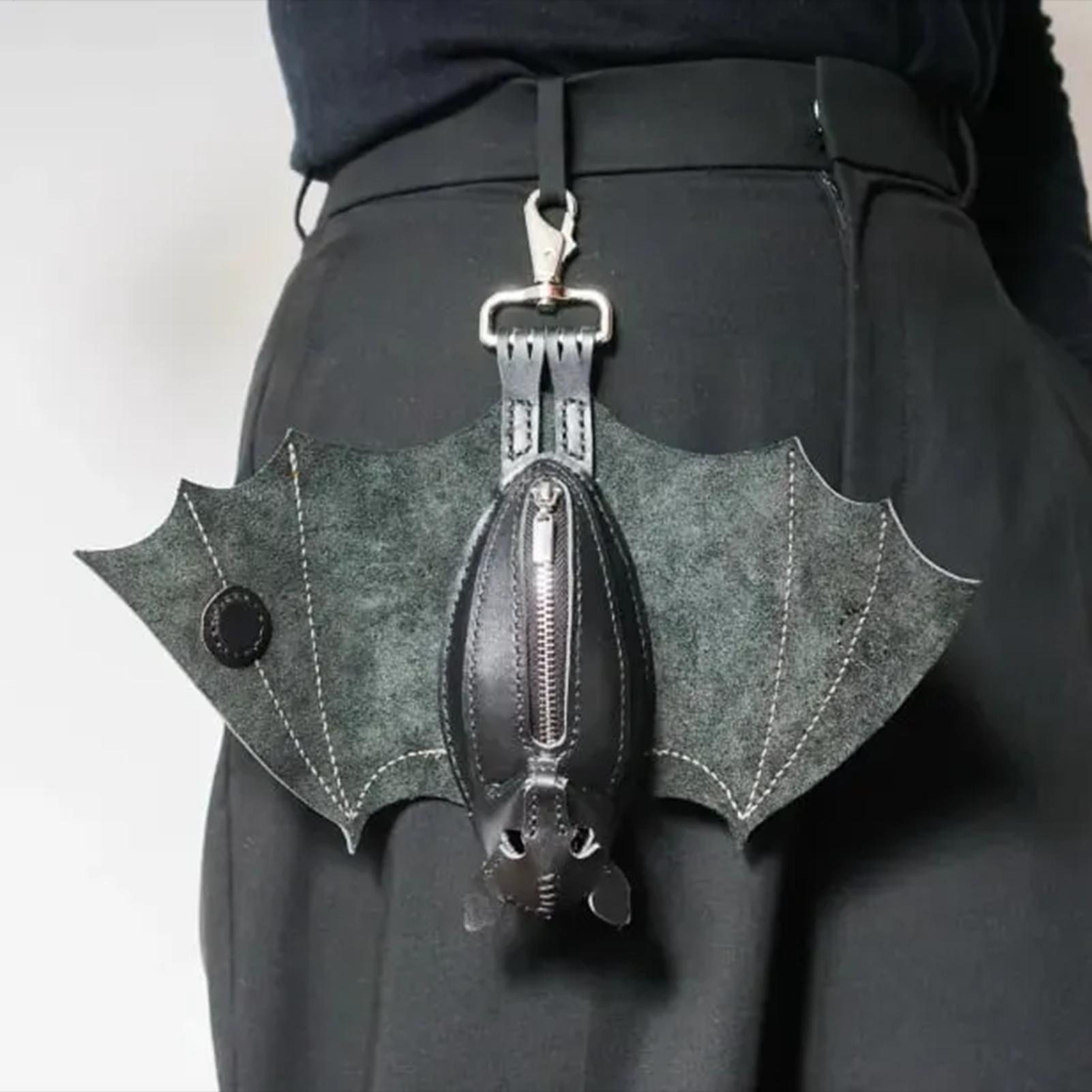Bat Coin Purse PU Leather Bat  - đánh giá và giá Leatherwork Workshop