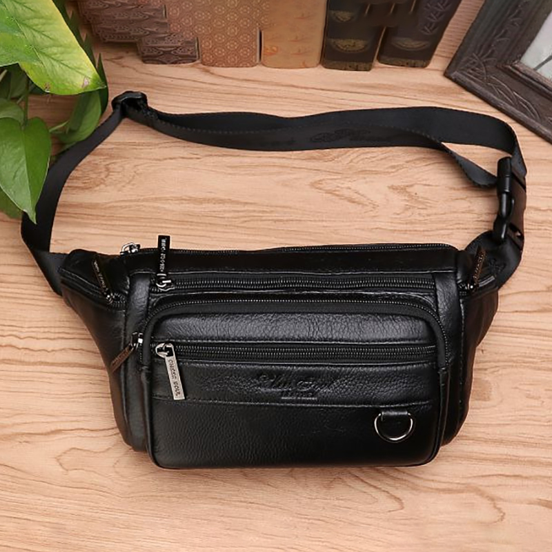Men Waist Fanny Bags Sling Che - đánh giá và giá Leatherwork Fasteners