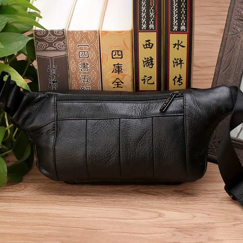Men Waist Fanny Bags Sling Che - đánh giá và giá Leatherwork Fasteners