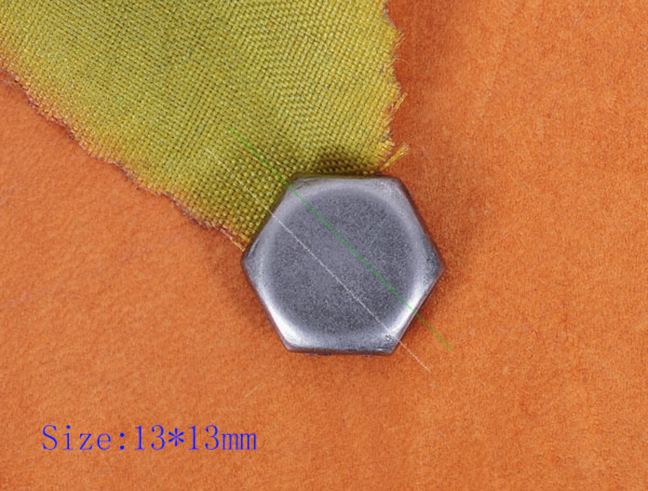 13*13mm Stream Punk Flat Hexag - đánh giá và giá Leatherwork Jewelry