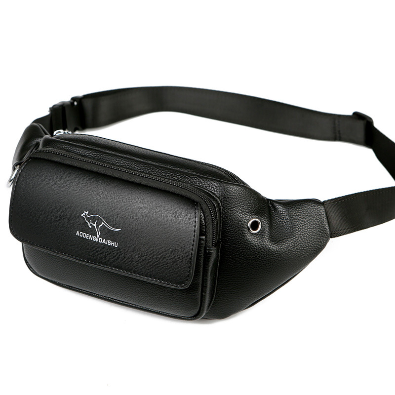 Luxury Brand Waist Bag Men Lea - đánh giá và giá Leatherwork Fasteners