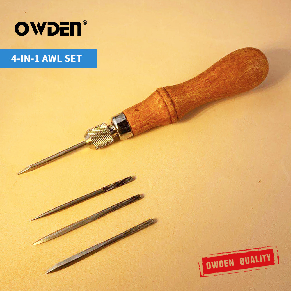 OWDEN Leather Awl Tool Set DIY - đánh giá và giá Leatherwork Tool Kit