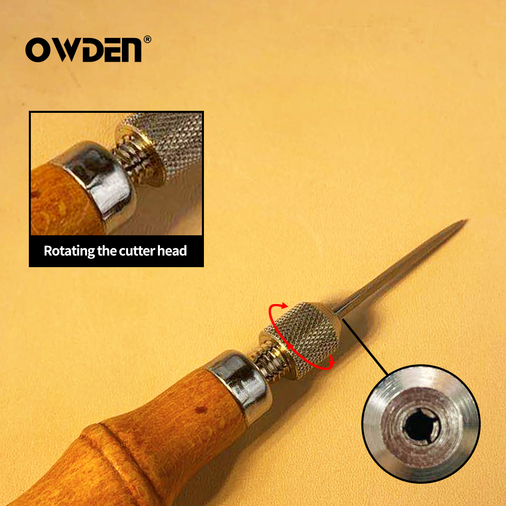 OWDEN Leather Awl Tool Set DIY - đánh giá và giá Leatherwork Tool Kit