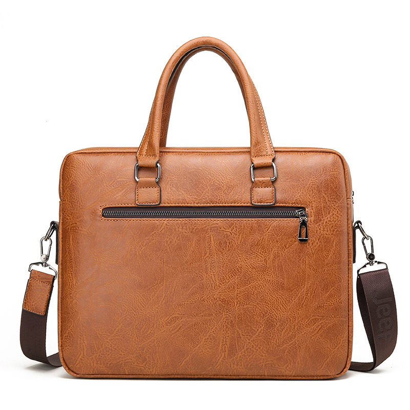 Luxury Brand Man Business Brie - đánh giá và giá Leather Work Handbags