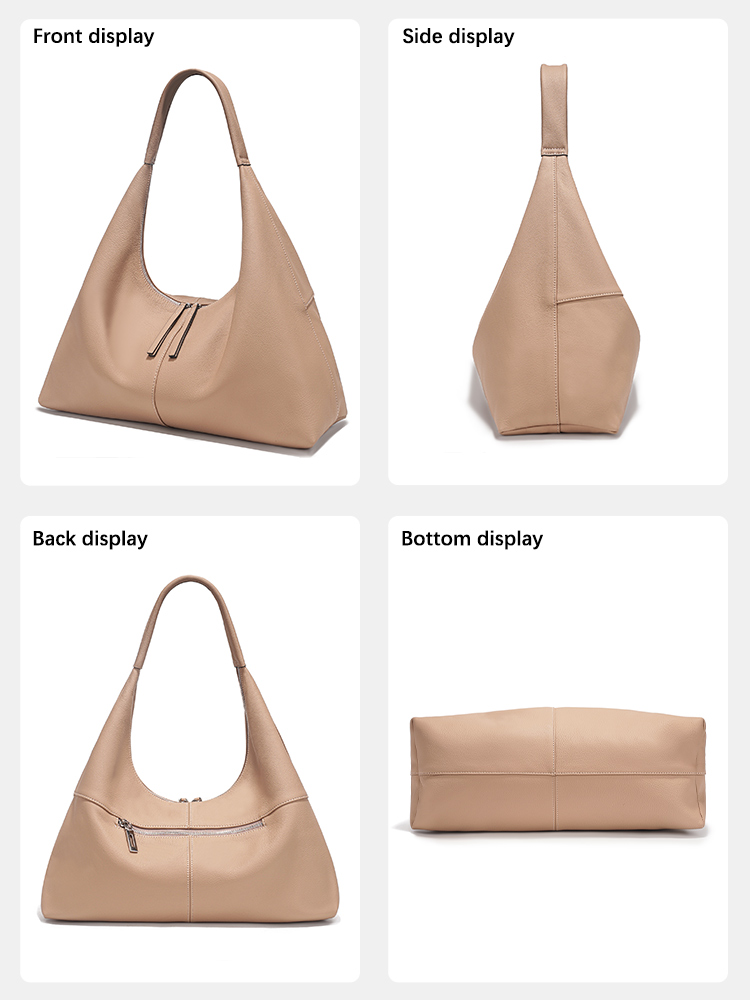 Zency Large Capacity Tote Bag  - đánh giá và giá Leather Work Handbags