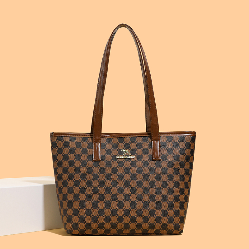 Mommy Bag Versatile Plaid Soft - đánh giá và giá Leather Work Handbags