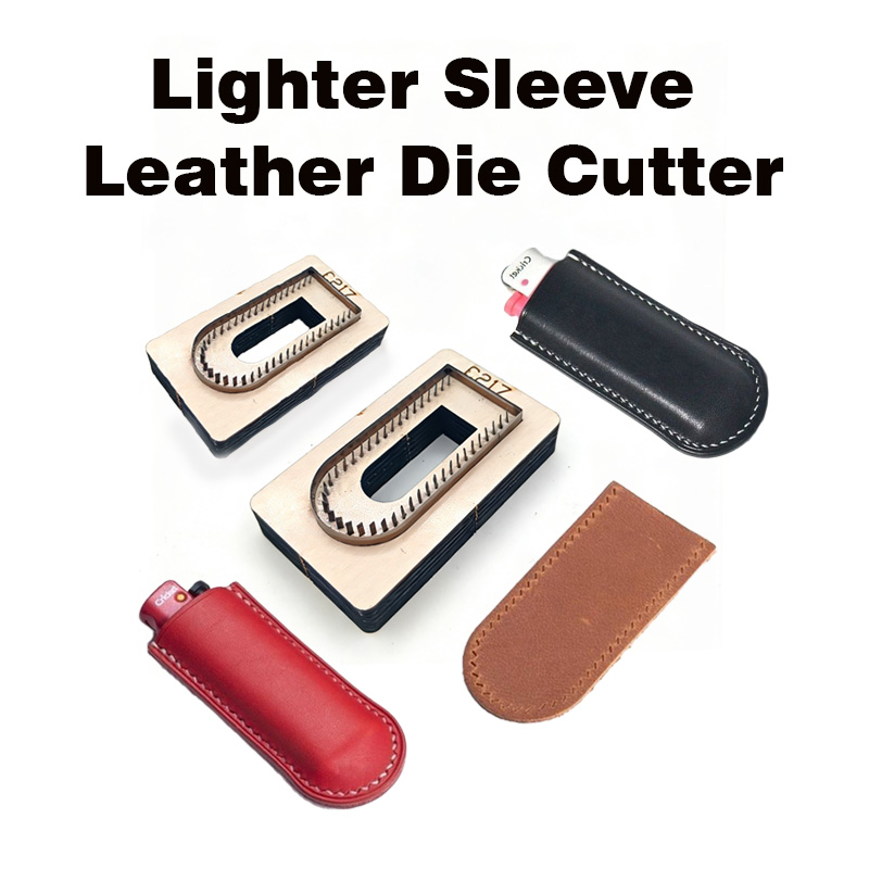 C217 Toothed Edge Lighter Case - đánh giá và giá Leatherwork Tool Kit