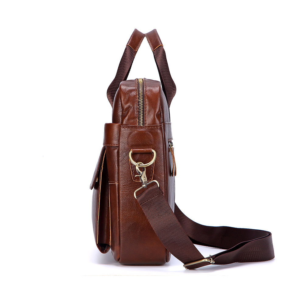 Men Genuine Leather Handbag Fa - đánh giá và giá Leather Work Handbags