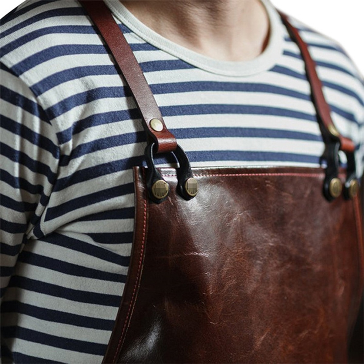 Men's Leather Work Apron with  - đánh giá và giá Leatherwork Workshop
