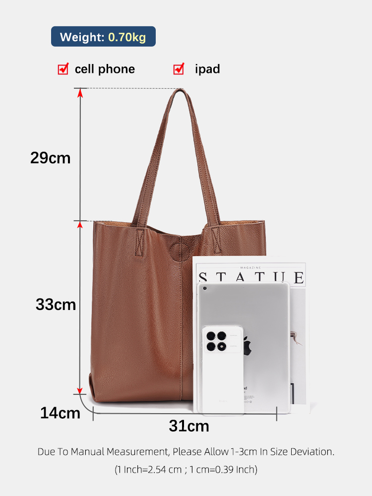Zency Women's Large Capacity H - đánh giá và giá Leather Work Handbags