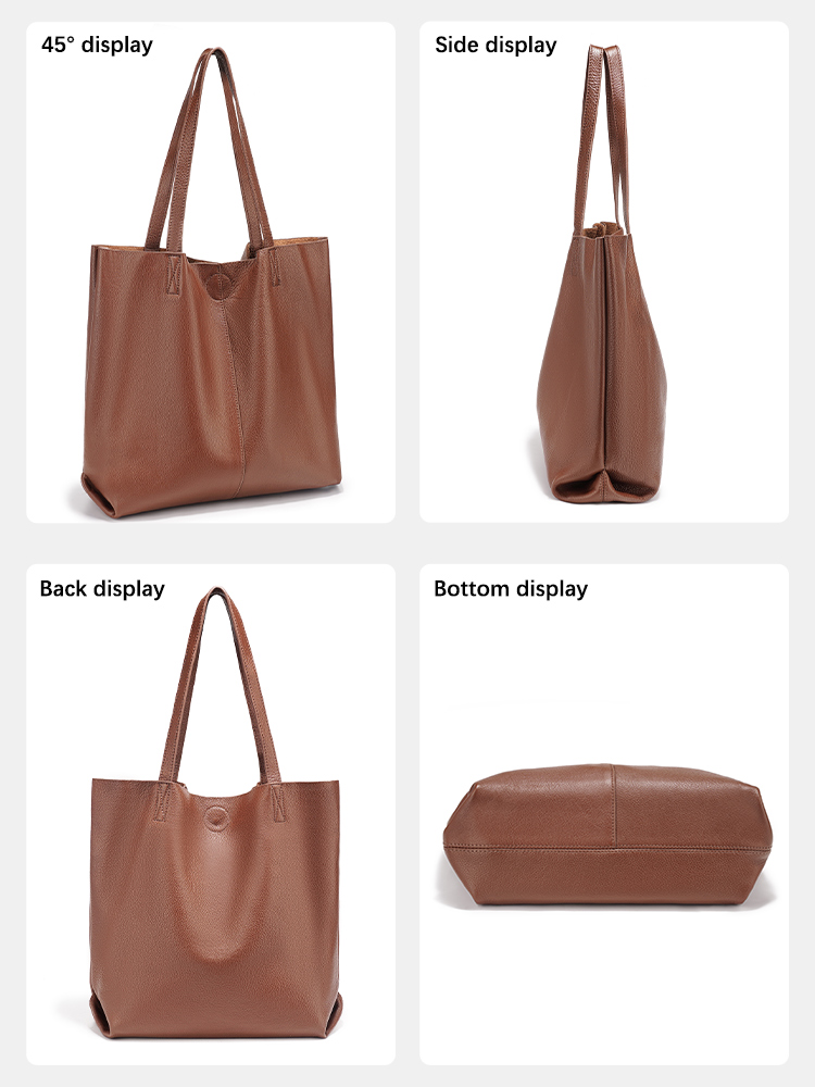 Zency Women's Large Capacity H - đánh giá và giá Leather Work Handbags