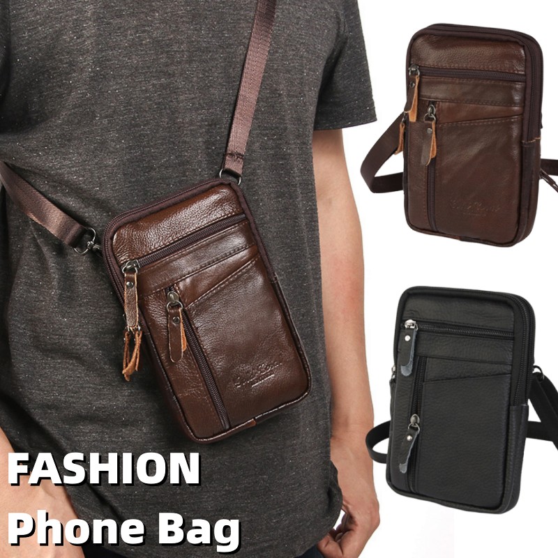 Men Luxury Genuine Leather Pho - đánh giá và giá Leatherwork Fasteners