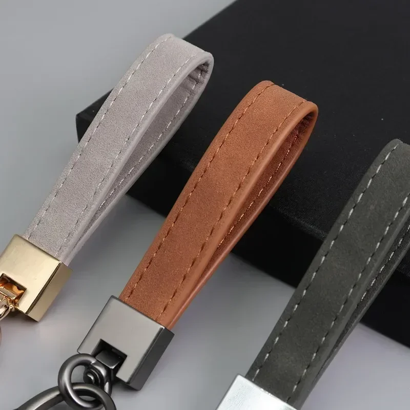 Laser Engrave Vintage Cowhide  - đánh giá và giá Leatherwork Keychain