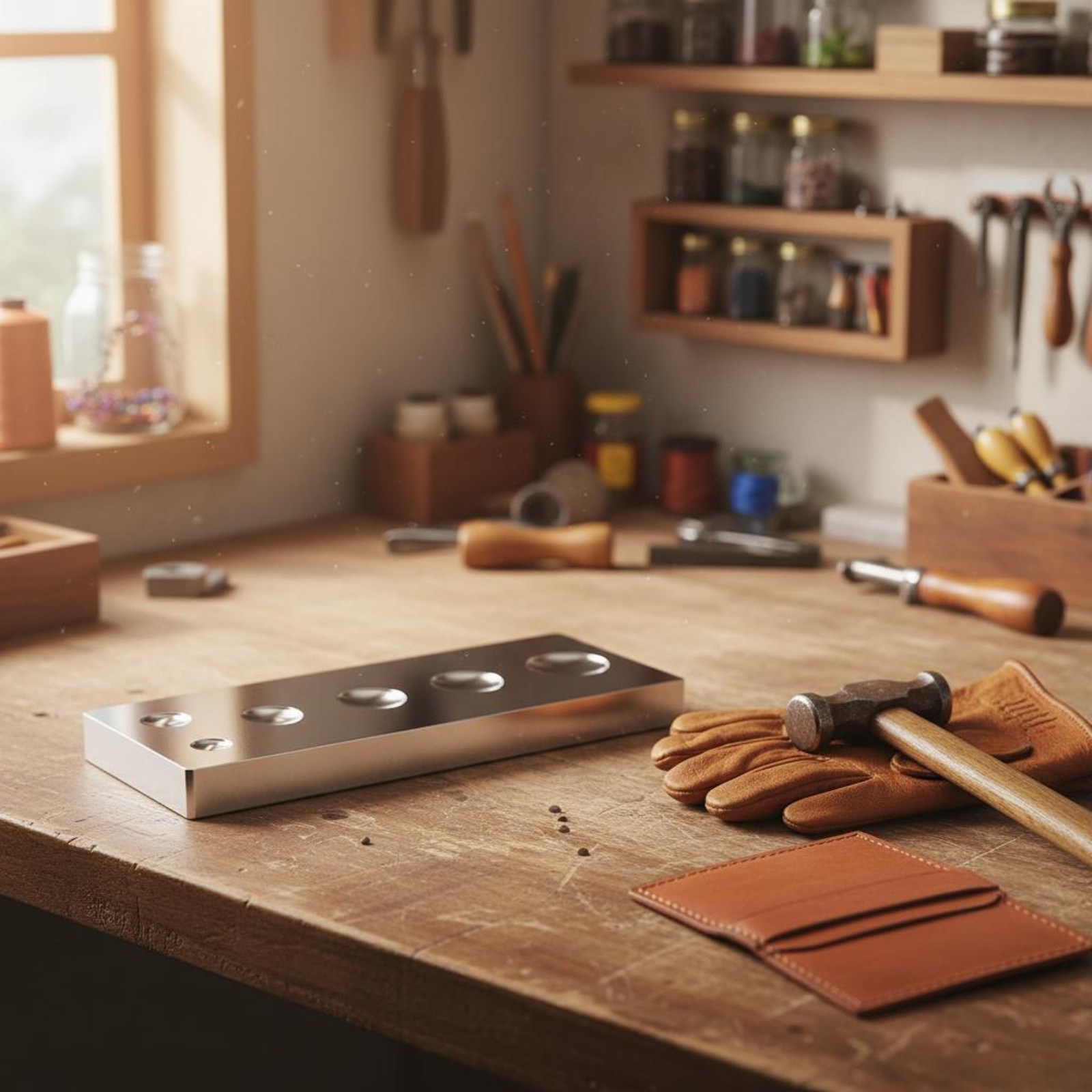 Snap Rivet Tool Set Multi-Use  - đánh giá và giá Leatherwork Jewelry