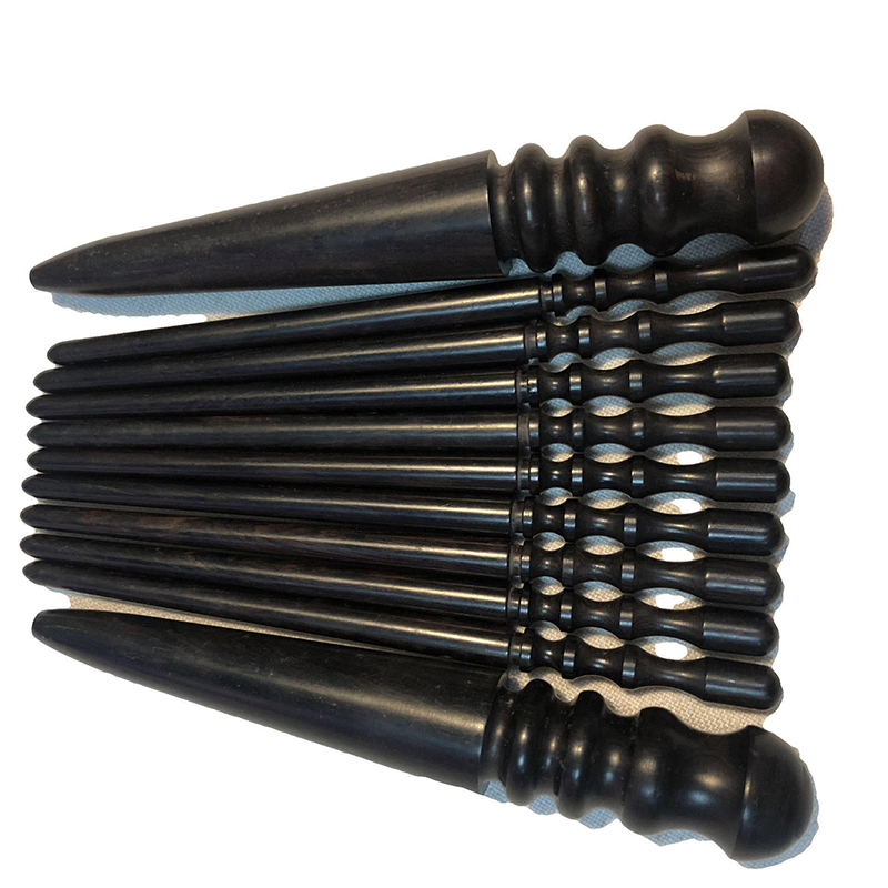 2Pcs High Density Ebony Black  - đánh giá và giá Leatherwork Tool Kit