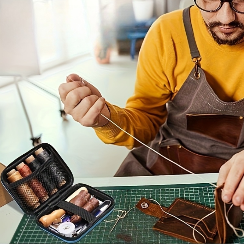 [Leather Working Kit] Leather  - đánh giá và giá Leatherwork Tool Kit
