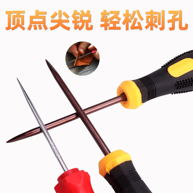 Solid Awl all steel awl stainl - đánh giá và giá Leatherwork Awl