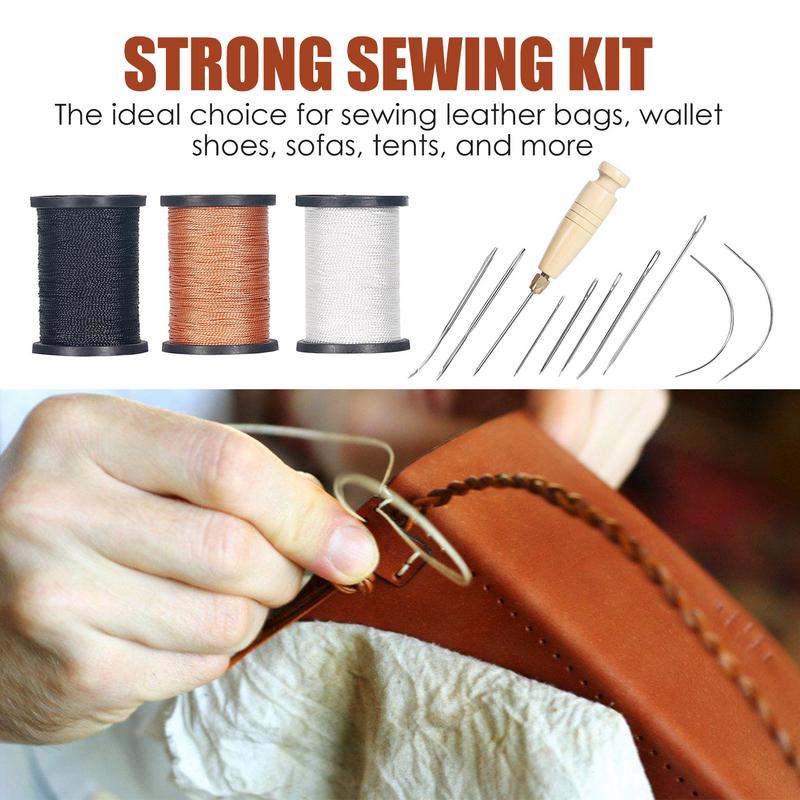 Leather Stitching Kit Heavy Du - đánh giá và giá Leatherwork Tool Kit