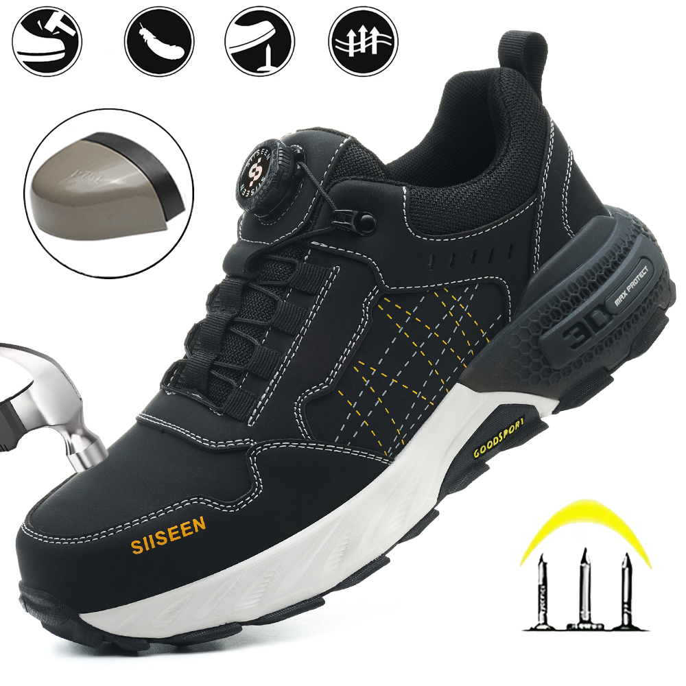Men's Safety Shoes Steel Toe A - đánh giá và giá Leatherwork Workshop