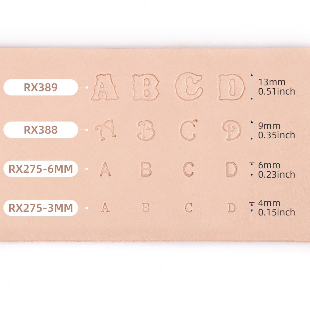 Craftsman Letter and Number St - đánh giá và giá Leatherwork Tool Kit