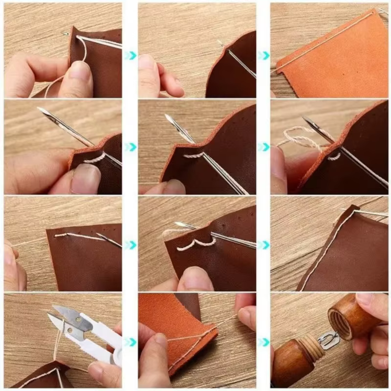 1 Set Leather Sewing Stitching - đánh giá và giá Leatherwork Tool Kit