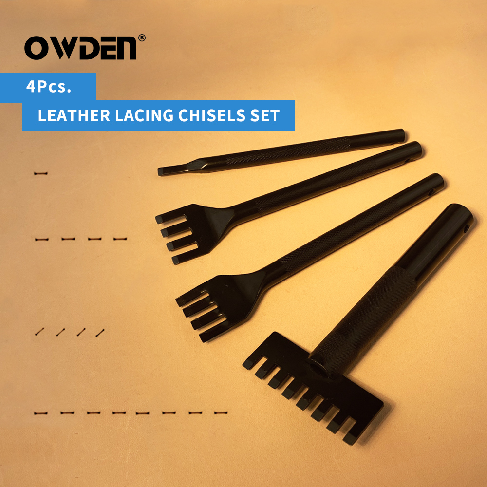 OWDEN Leather Lacing Chisel Se - đánh giá và giá Leatherwork Awl