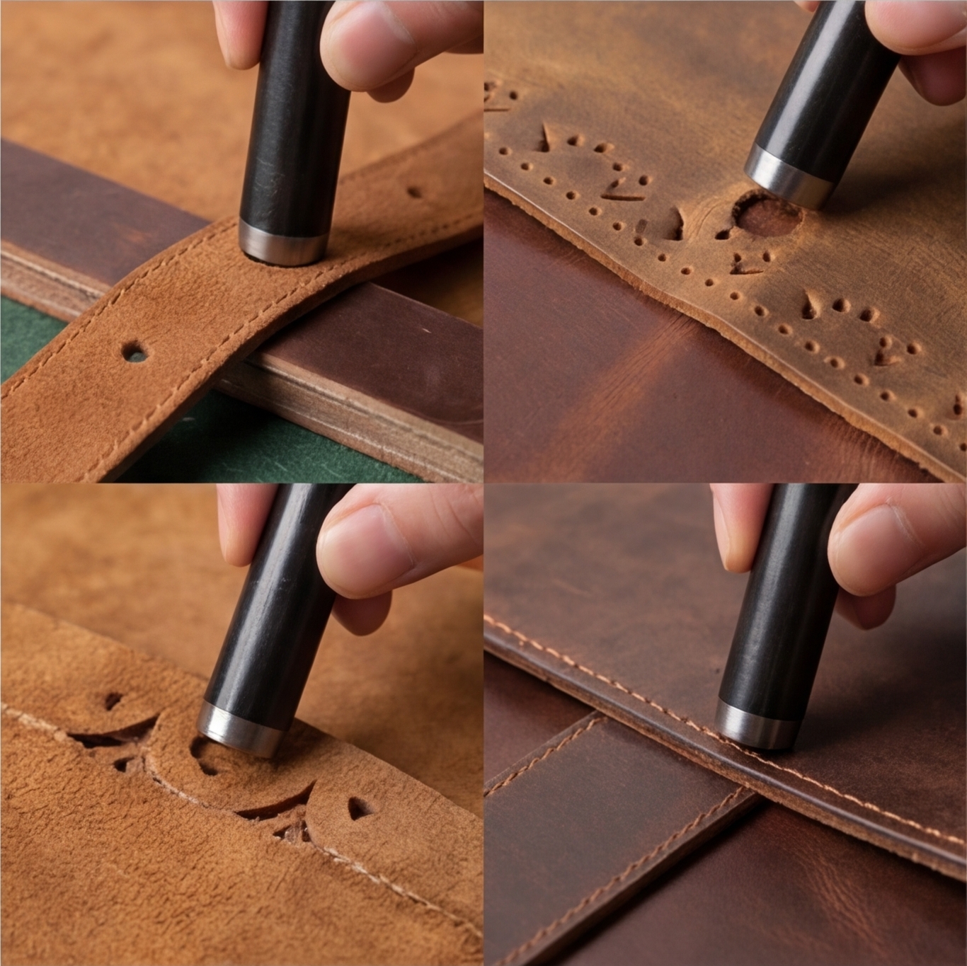 A49 DIY Leatherworking round C - đánh giá và giá Leatherwork Tool Kit