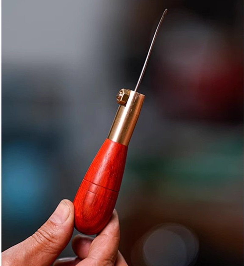 Sandalwood Sewing Awl W/ Solid - đánh giá và giá Leatherwork Awl