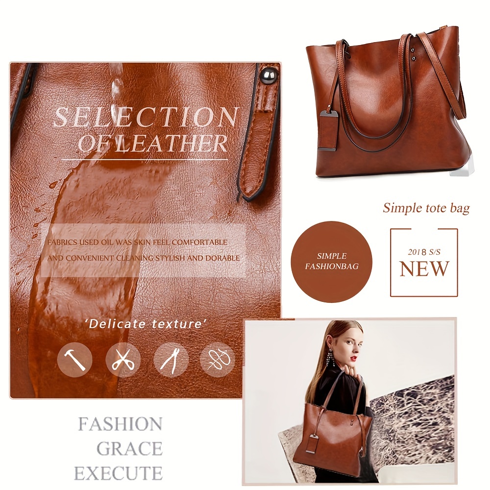 Fashionable Classic Retro Leat - đánh giá và giá Leather Work Handbags